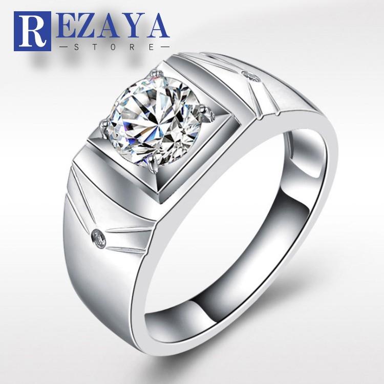 指輪 リング メンズ ジルコン トレンド ストリート おしゃれ 誕生日プレゼント 男性 父 アクセサリー お祝い Ring079 Rezayastore 通販 Yahoo ショッピング