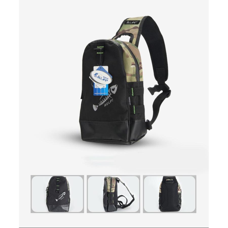 ルアーバッグ フィッシングバック コンパクト 釣りバッグ ショルダーバッグ アウトドア 立ちながらセッティング 多機能 大容量 収納力抜群 Rz Diaoyubag003 Rezayastore 通販 Yahoo ショッピング