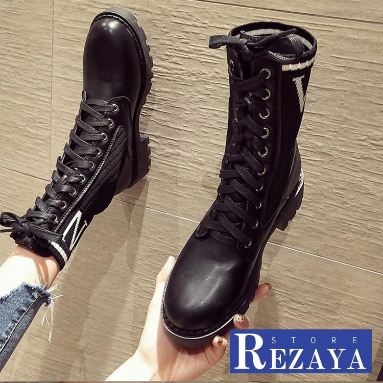 レディース ショートブーツ ブーツ ワークブーツ 靴 レディースブーツ ミリタリーブーツ マウンテンブーツ ミドルヒール レースアップ Wmsbb143 Rezayastore 通販 Yahoo ショッピング