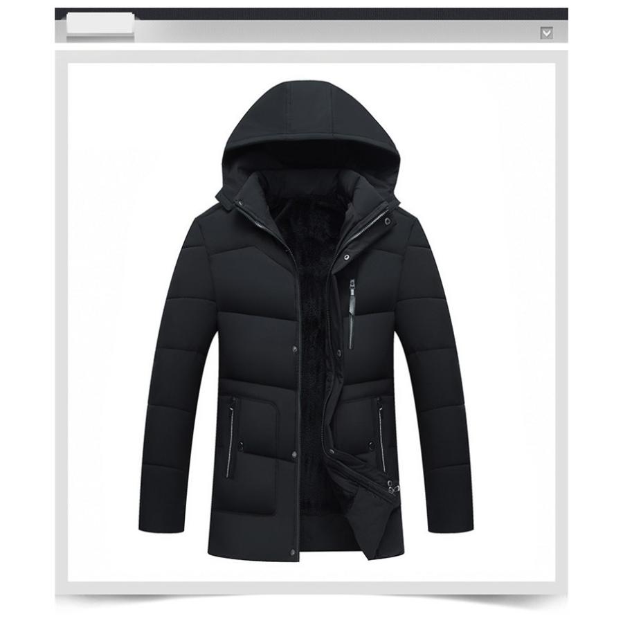 秋冬 ロングダウンコート メンズ ダウンコート フード付き 無地 ロン グ メンズ ダウンジャケット ロングコート アウター 中 綿コート Y19 Mensdown210 Rezayastore 通販 Yahoo ショッピング