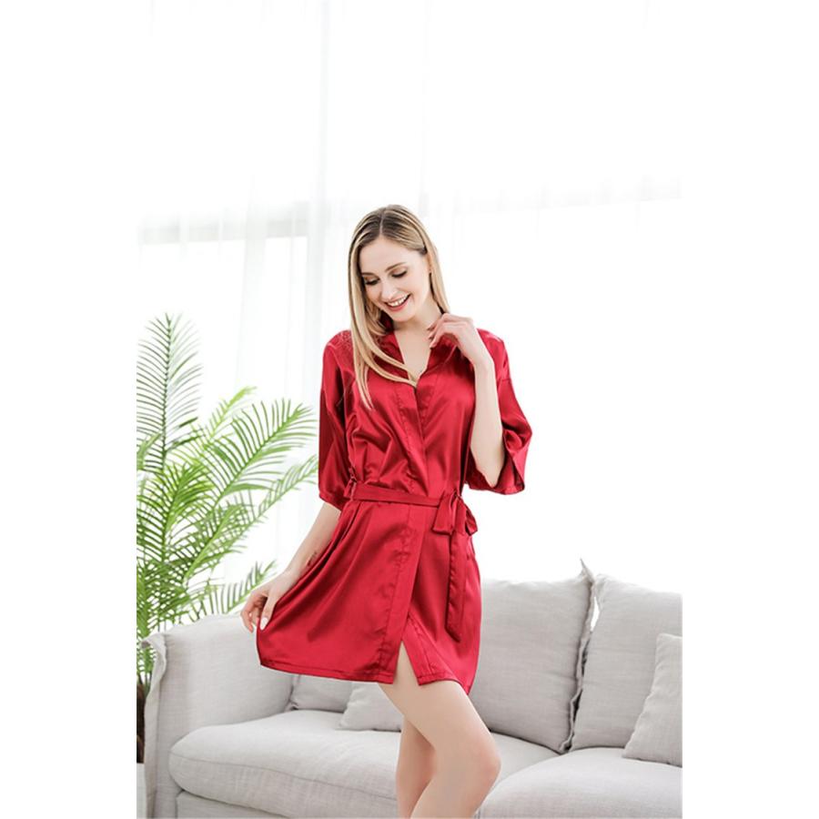 シルク バスローブ ローブ S 22匁シルク 女性インナー L ロング セクシー 北欧 ナイト ショートナイトガウン Xs 3l ナイトウエア 2l 高品質シルク100 ガウン M 七分袖 女性 寝間着 パジャマ 長袖 プレゼント レディース 送料無料 ルームウエア ギフト