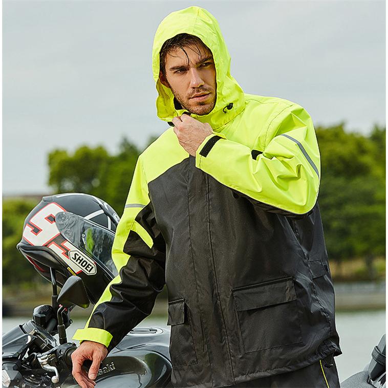 大特価 おしゃれ かわいい レインポンチョ レインコート カッパ バイク 自転車 通学 通勤 撥水加工 台風 梅雨 雨具 上下セット メンズ 雨合羽 レイングッズ 雨具 Oyostate Gov Ng