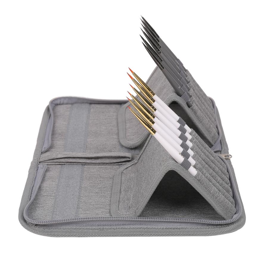 毛筆 6本セット 楽天市場】aurochs 極細面相筆12本セット 天然馬毛筆6本