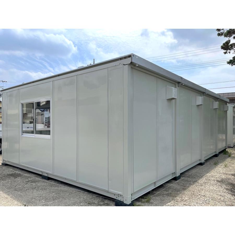 中古ユニットハウス16坪/32帖(CT-54J×4連棟)プレハブ スーパー 中古ユニットハウス16坪/32帖(CT-54J×4連棟)プレハブ スーパー
