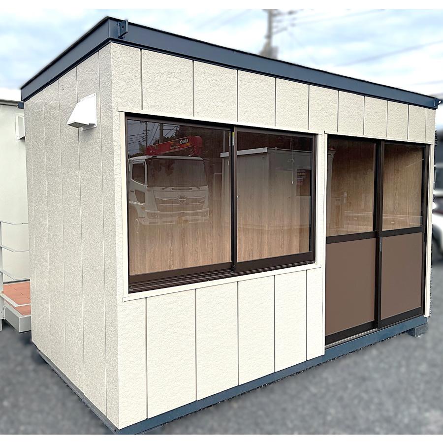 ☆2t車即納OK! 新品ユニットハウス2坪 仮設スーパーハウス ☆2t車即納OK! 新品ユニットハウス2坪 仮設スーパーハウス