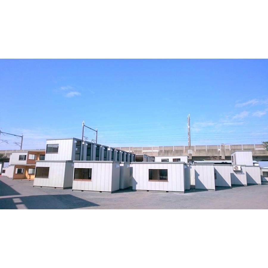 新棟ユニットハウス4坪/8帖 プレハブ コンテナ 仮設スーパー 新棟ユニットハウス4坪/8帖 プレハブ コンテナ 仮設スーパー