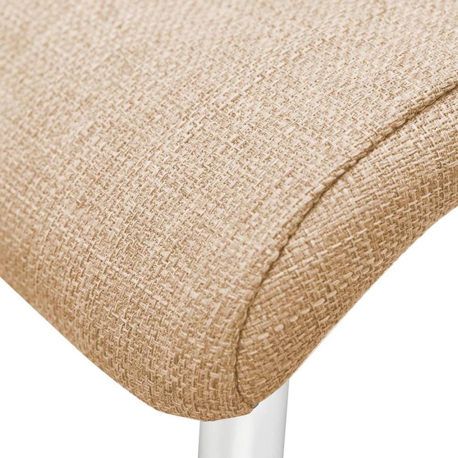 [SET]ファブリックチェア キャメル ホワイト脚（4脚セット）RFC-FPCMWF | アール・エフ・ヤマカワ | 02