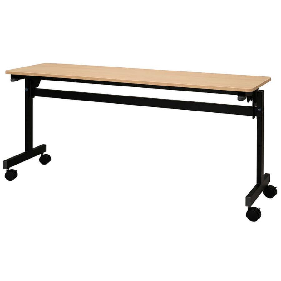 シンプルフォールディングテーブルIII W1500xD450 ナチュラル RFFT3-1545NA