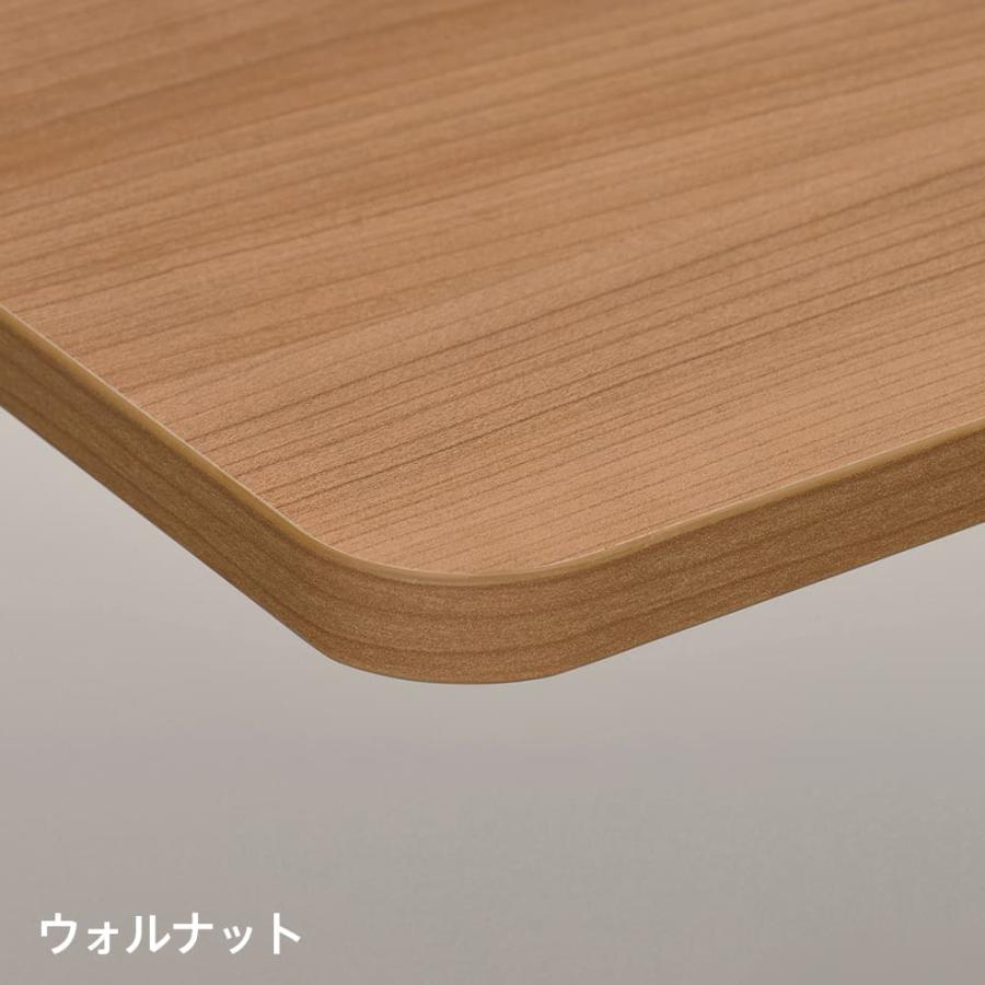 シンプルフォールディングテーブルIII W1800xD600 ウォルナット RFFT3-1860DMの画像