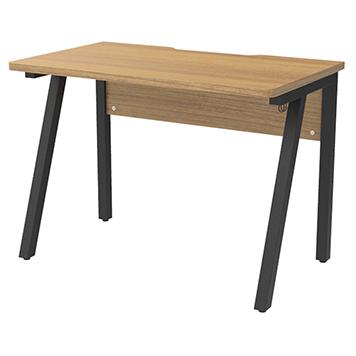 【個人宅配送可能商品】I shaped デスク W1000×D600 ウォルナット RFILD-1060DM