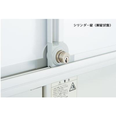 壁面収納家具D450用スライドボードセット（2連2枚／無地+無地）◆RFSWB-L200_2
