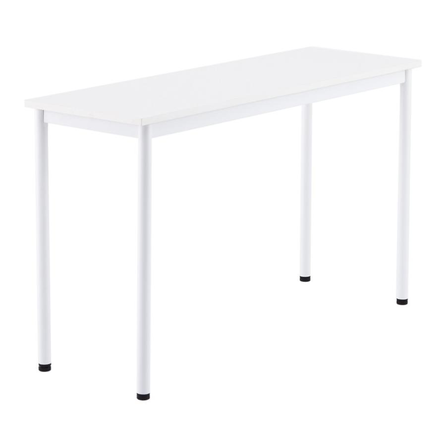 【WEB限定】 SHシンプルテーブル W1200xD400 ホワイト Z-SHST-1240WHW　アール・エフ・ヤマカワ ワークテーブル、作業台