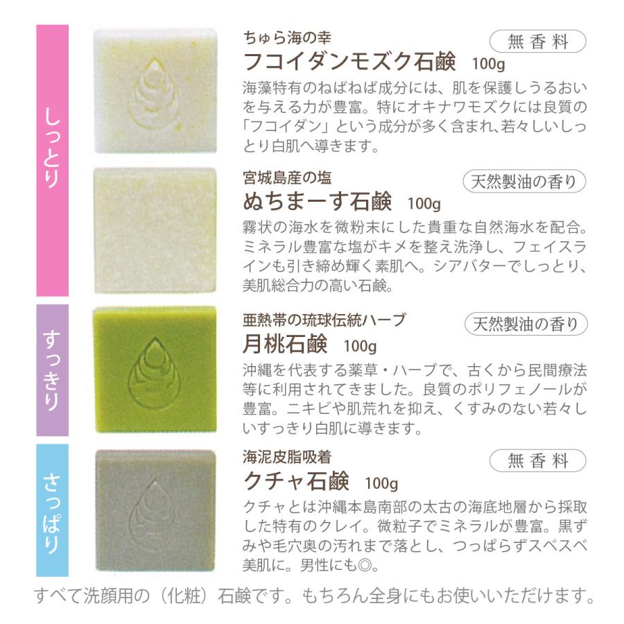 くちゃ石鹸 100g 沖縄 チュフディ 石鹸 |  | 03