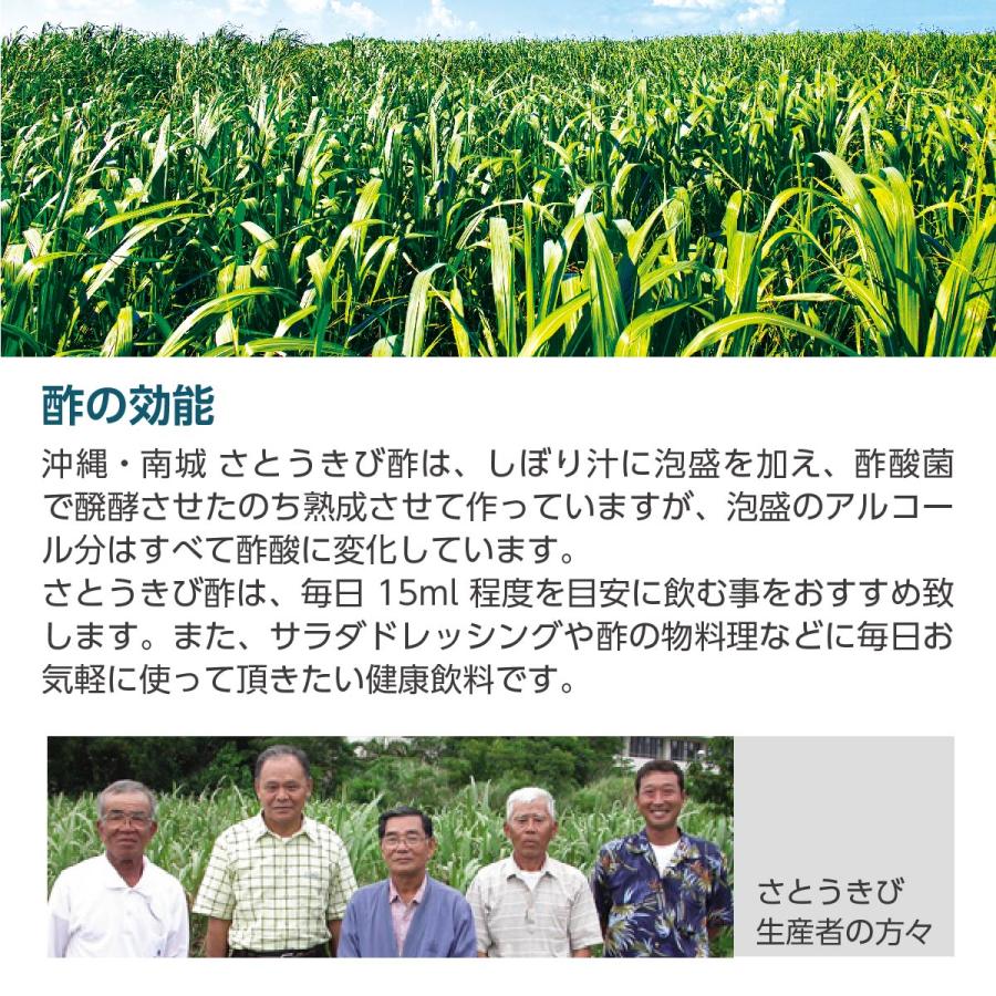 沖縄・南城 さとうきび酢 ルビー 500ml 沖縄 サトウキビ酢 キビ酢 たまぐすく｜rfos｜05