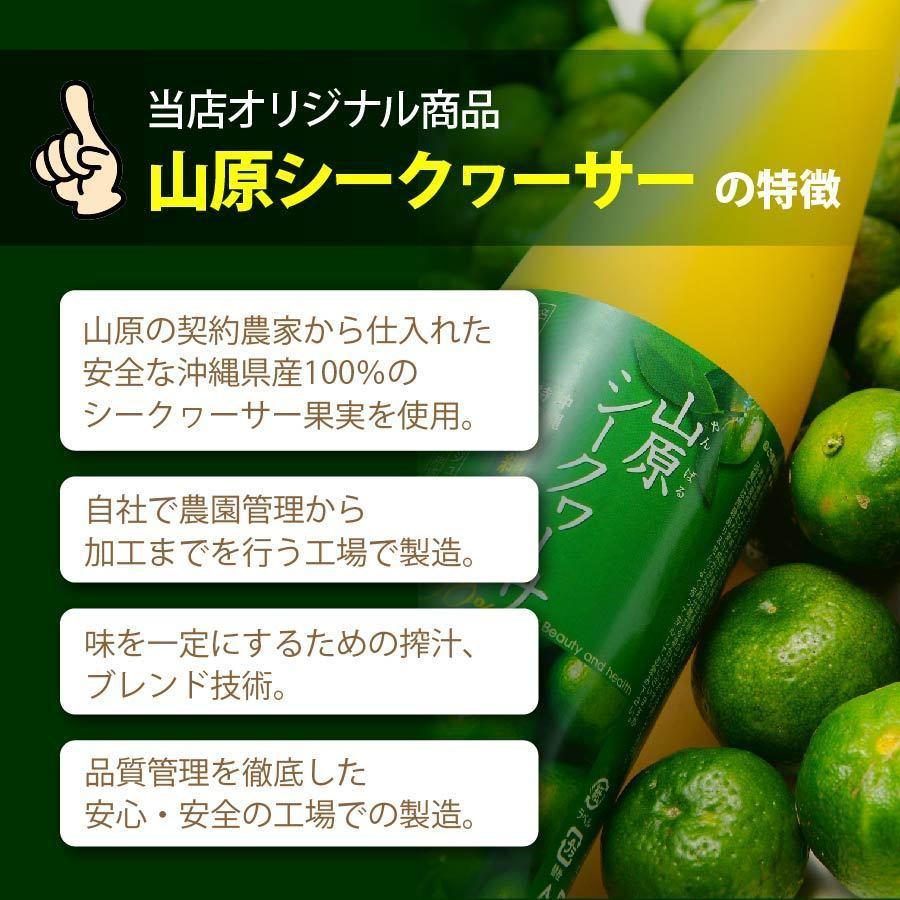 山原シークワーサー 2L×6本セット 送料無料 山原シークヮーサー 沖縄産