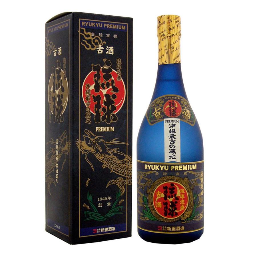 古酒 琉球プレミアム 35度 720ml 琉球 泡盛 沖縄 新里酒造 : 琉球 