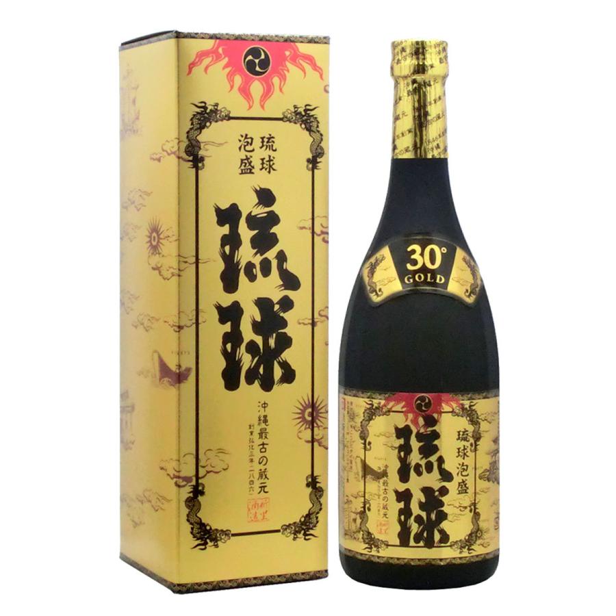 琉球ゴールド 30度 720ml 琉球 泡盛 沖縄 新里酒造 : 琉球フロント