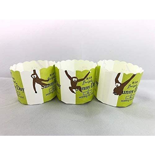 限定特価 キッチン家電 マフィンカップ M アニマル 5柄 各枚入 アソート マフィン型 紙 オーブン対応 耐熱 マフィンカップ カップケーキ ベーキングカップ Www Threeriversofs Com