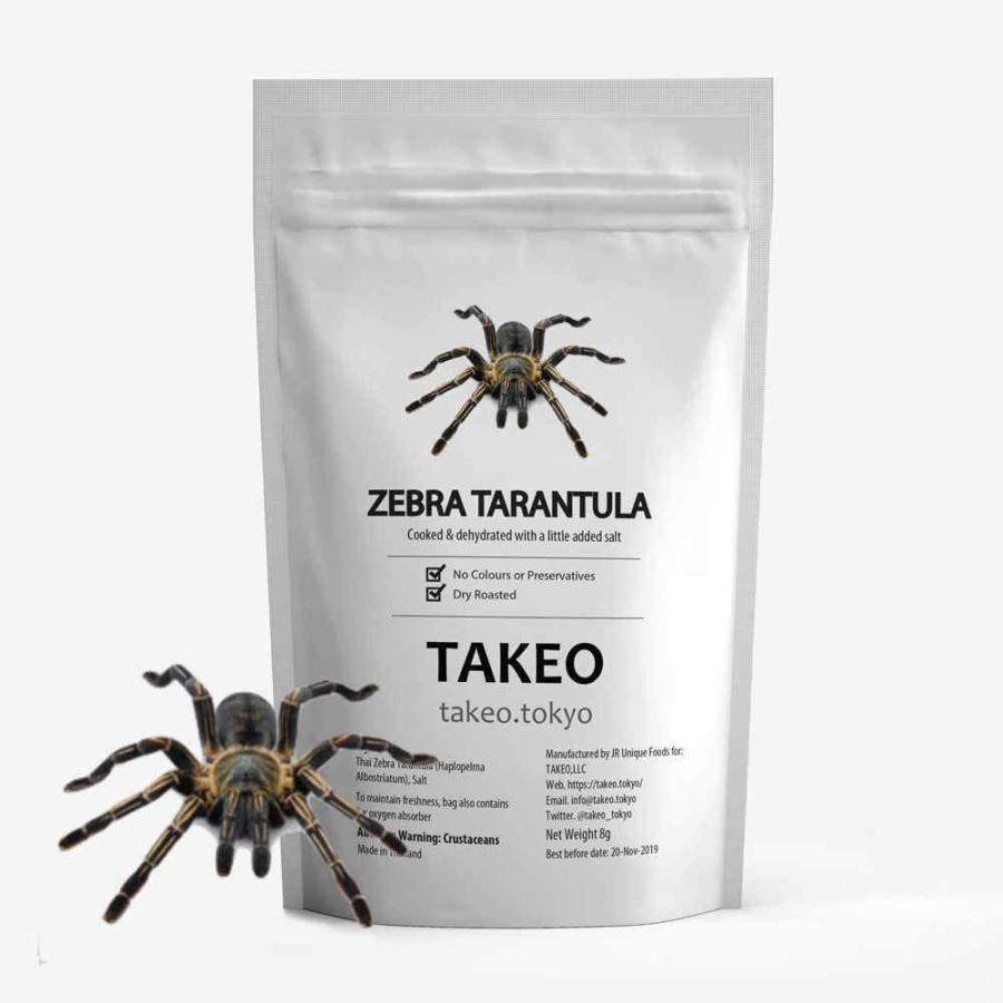 昆虫食 タランチュラ 蜘蛛 クモ 1匹 タイ産 食用虫 入門 スナック おつまみ お菓子 珍味 おもちゃ Takeo 罰ゲーム ドッキリ イ ルフランyahoo 店 通販 Yahoo ショッピング