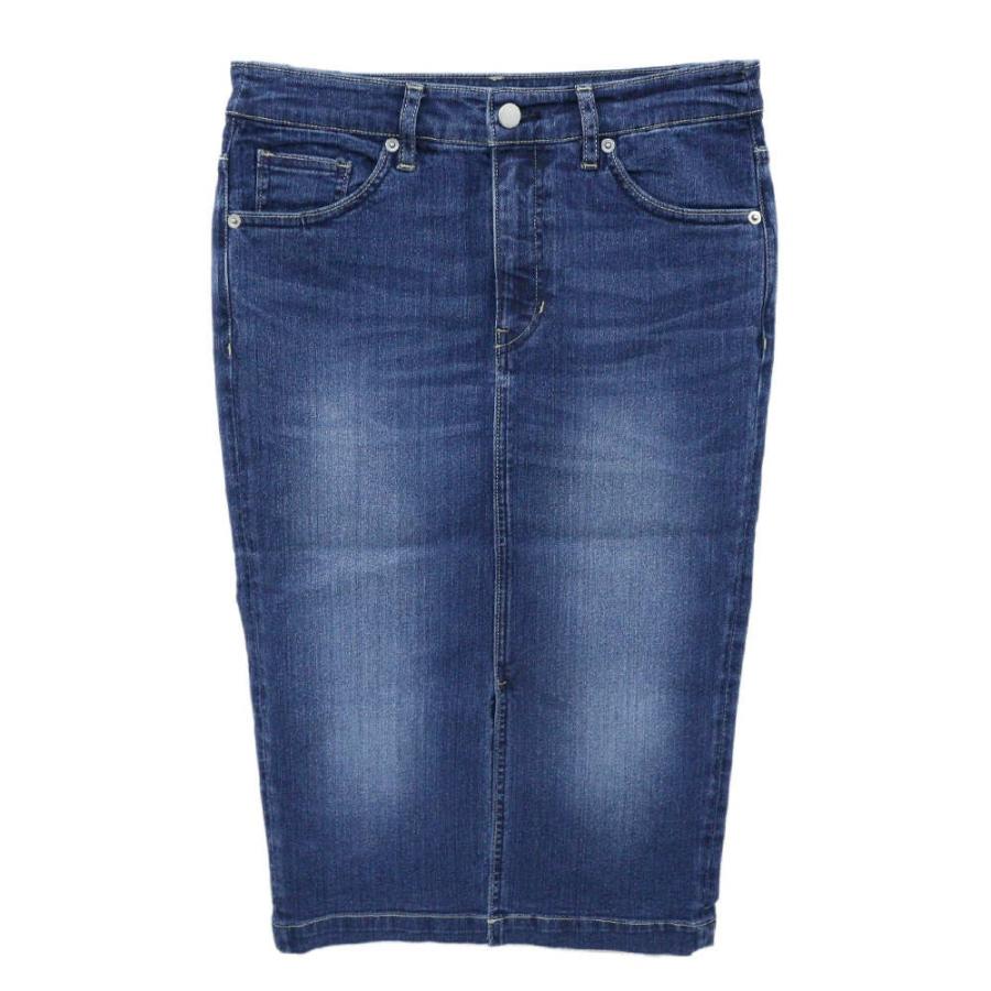 ナノユニバース タイトスカート デニム/NL73SK3552HP/36/ブルー系/nano  