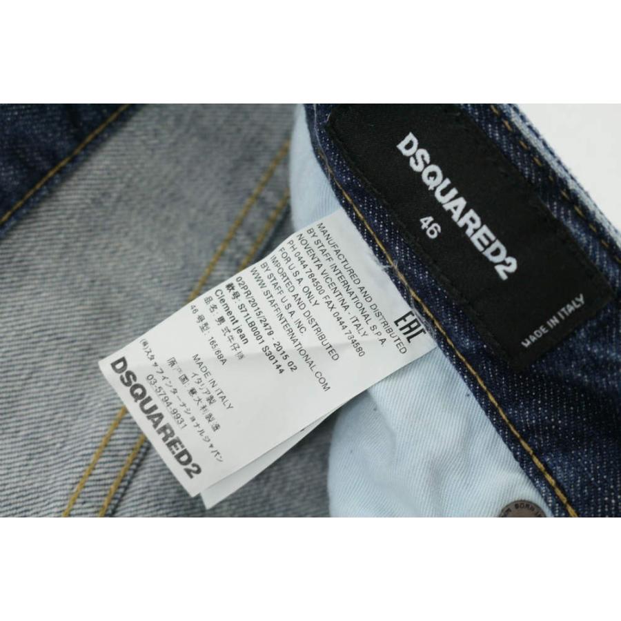 DSQUARED2（ディースクエアード） ペイント・ステッチ・ダメージ