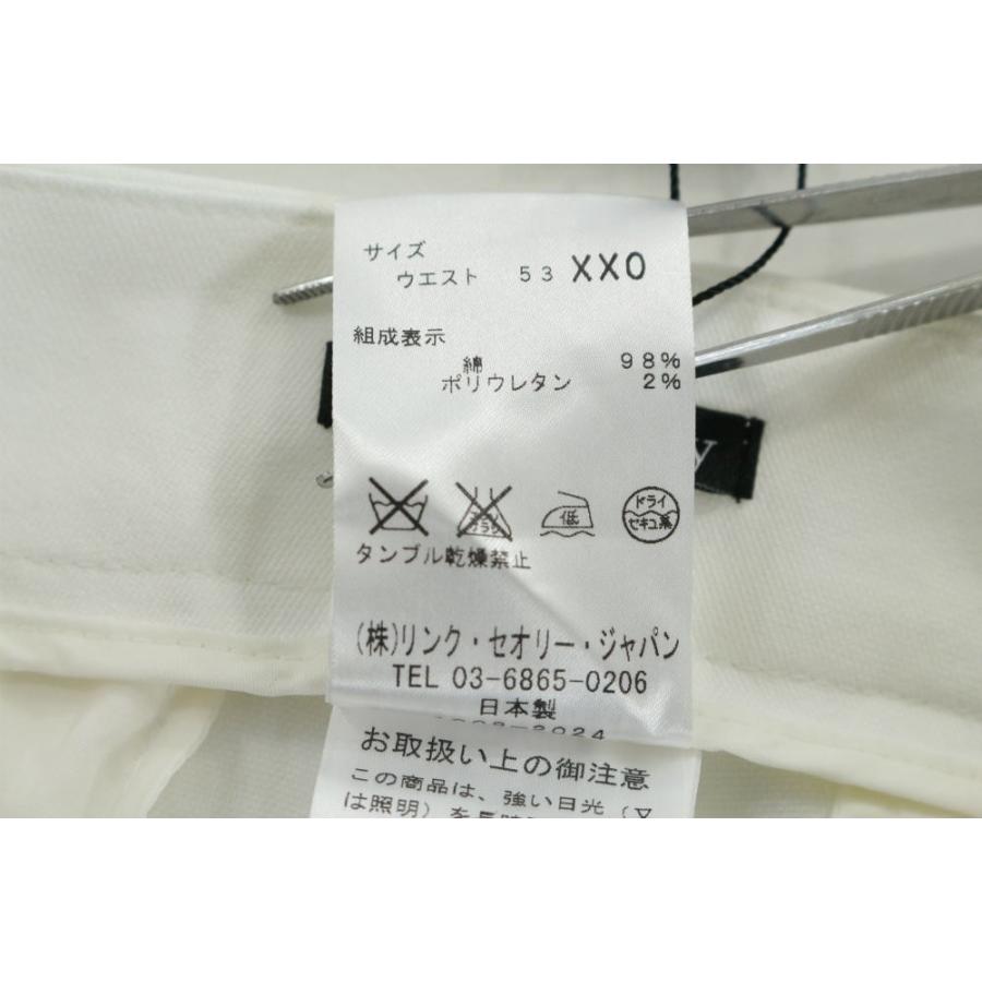 theory セオリー コットン ストレッチ クロップドパンツ/01 theory セオリー コットン ストレッチ クロップドパンツ/01