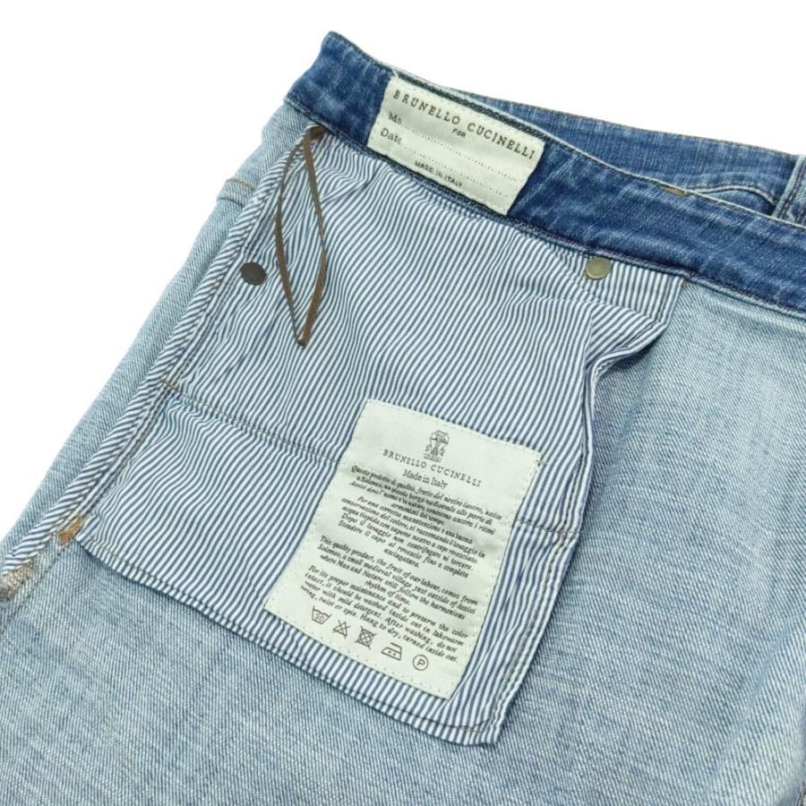 Brunello Cucinelli ブルネロクチネリ モニーレ デニム BRUNELLO CUCINELLI ブルネロクチネリ デニム スリムパンツ/46