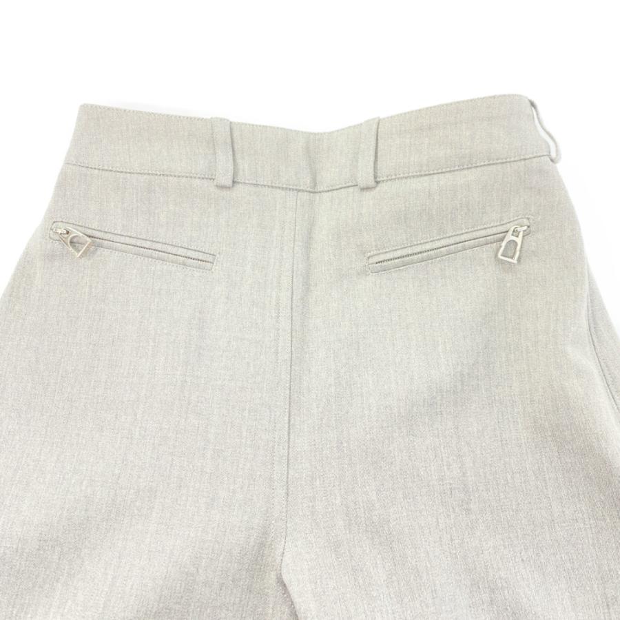 HERMES（エルメス） ジョッキーテーパードパンツ/36/グレー/HERMES