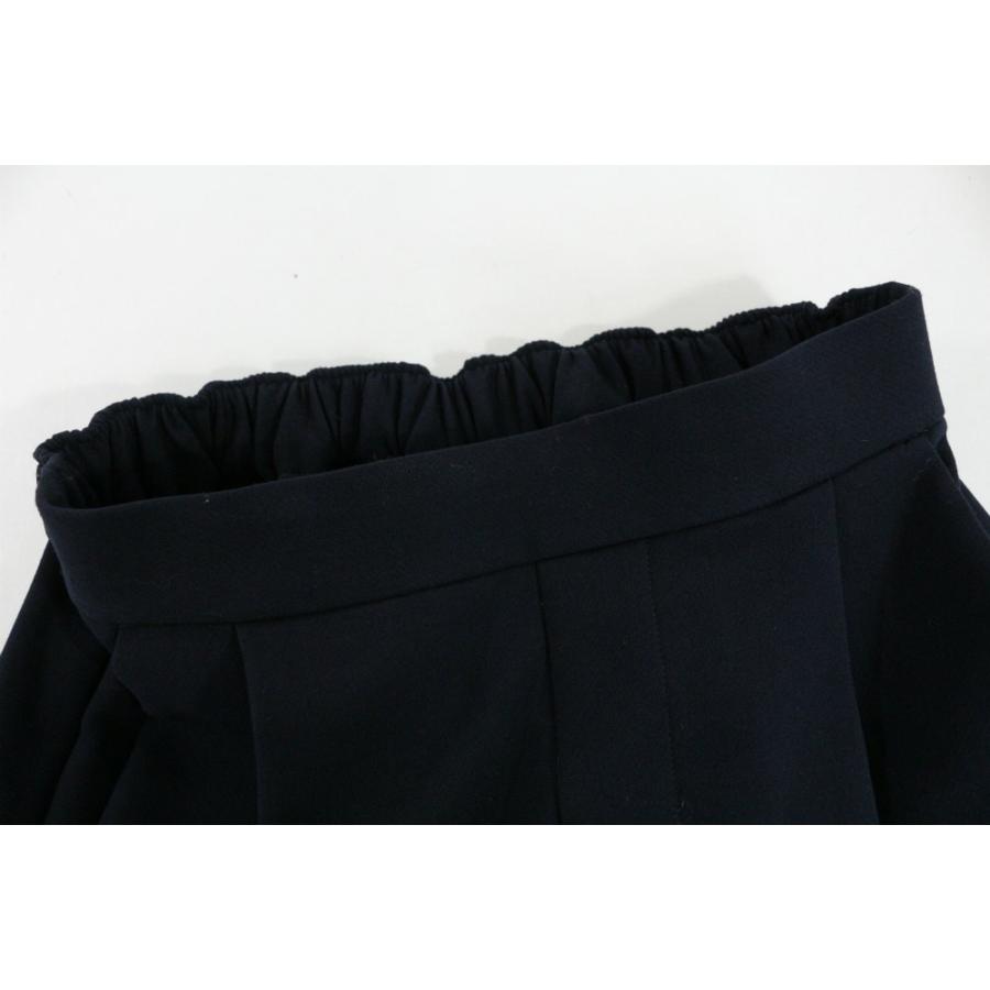 ENFOLD（エンフォルド） ダブルクロス1 ゴムタックトラウザー・ワイド