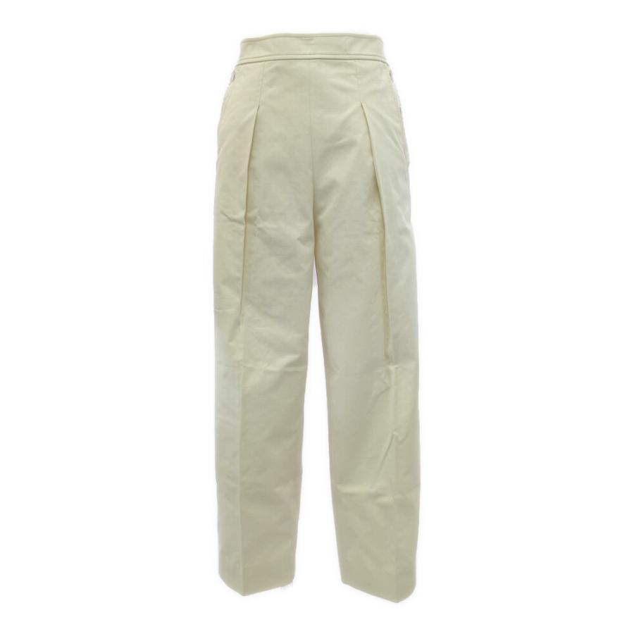 HERMES ホワイト カーゴパンツ