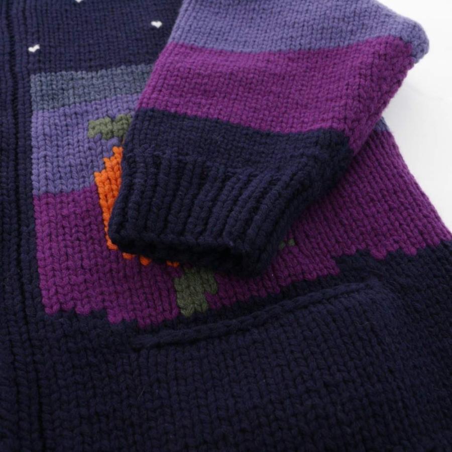 ディセンダント FESTIVAL COWICHAN KNIT/カウチン・ニットジャケット 