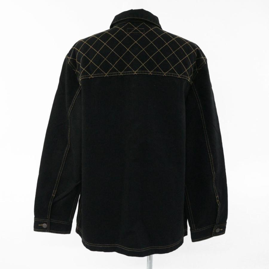 Supreme シュプリーム 18FW Diamond Stitch Denim Chore Coat