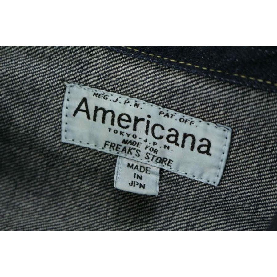 アメリカーナ 長袖・（Gジャン）デニムジャケット/S/ブルー/Americana/RF4/b190216/279484｜rfstore｜08