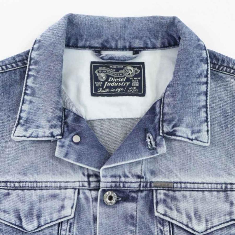Diesel Industry デニムジャケット ライトブルー　L Diesel Industry デニムジャケット ライトブルー L