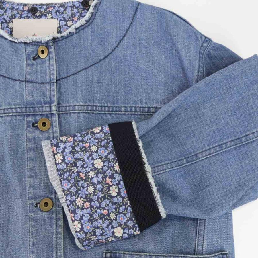 モンクレール　ノーカラーデニム MONCLER（モンクレール） 美品・モンクレール JOUBARDE・（Gジャン