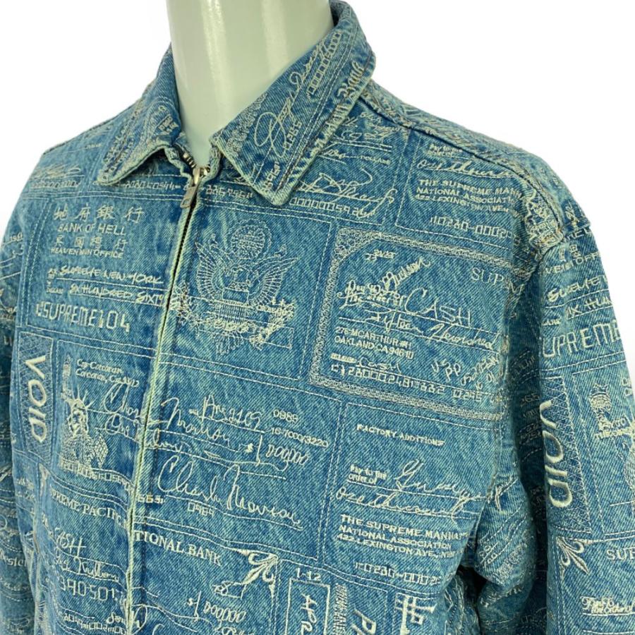 Supreme（シュプリーム） Checks Embroidered Denim Jacket （Gジャン