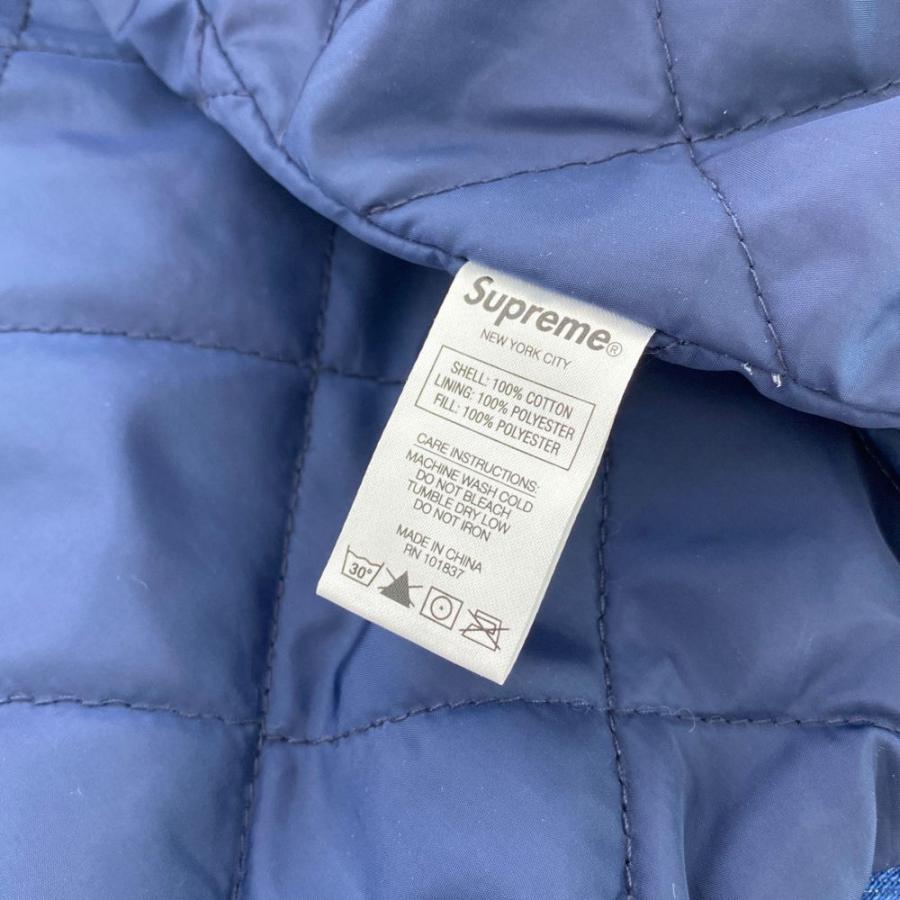 Supreme（シュプリーム） Checks Embroidered Denim Jacket （Gジャン