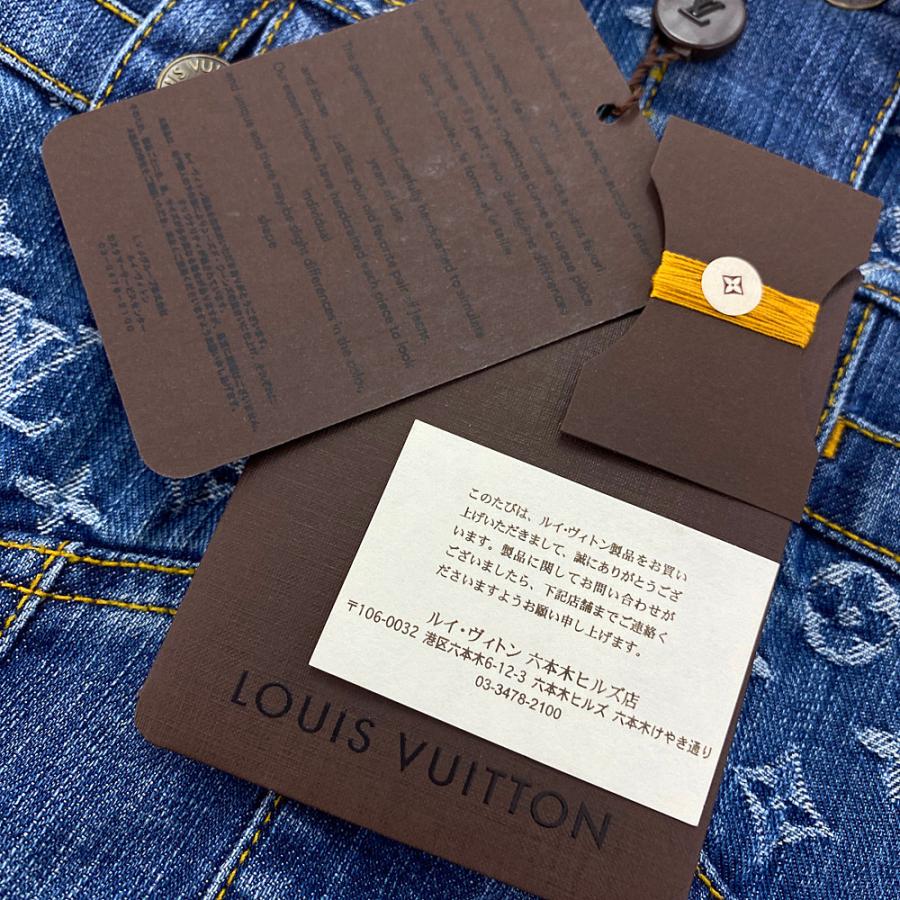【R工房】ルイヴィトン デニムジャケット Gジャン 中古 Louis Vuitton ルイヴィトン デニム ジャケット Gジャン