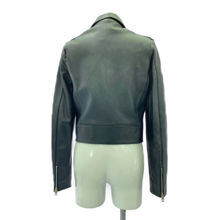 BALENCIAGA 革ジャン ライダースジャケット 38 ○送料込○BALENCIAGA○Steroid Biker Black (BALENCIAGA/レザー