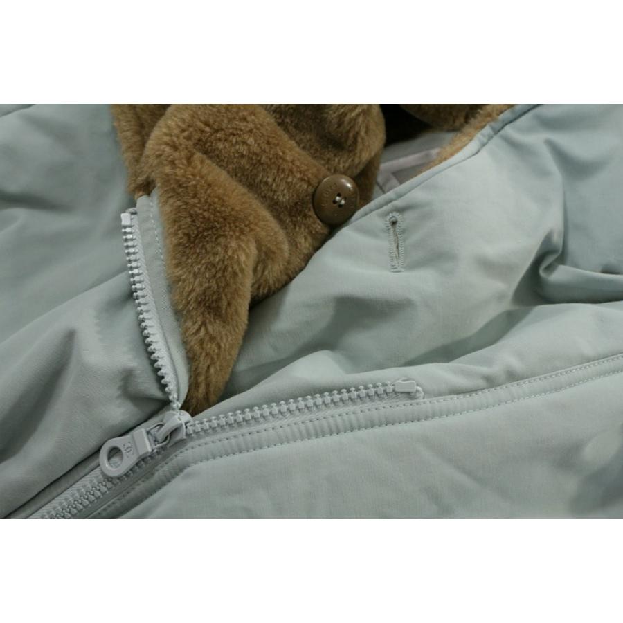 美品　CHANEL シャネル ボア　コート　ジップアップ ブルゾン フーデッド 美品 CHANEL シャネル ボア コート ジップアップ ブルゾン フーデッド