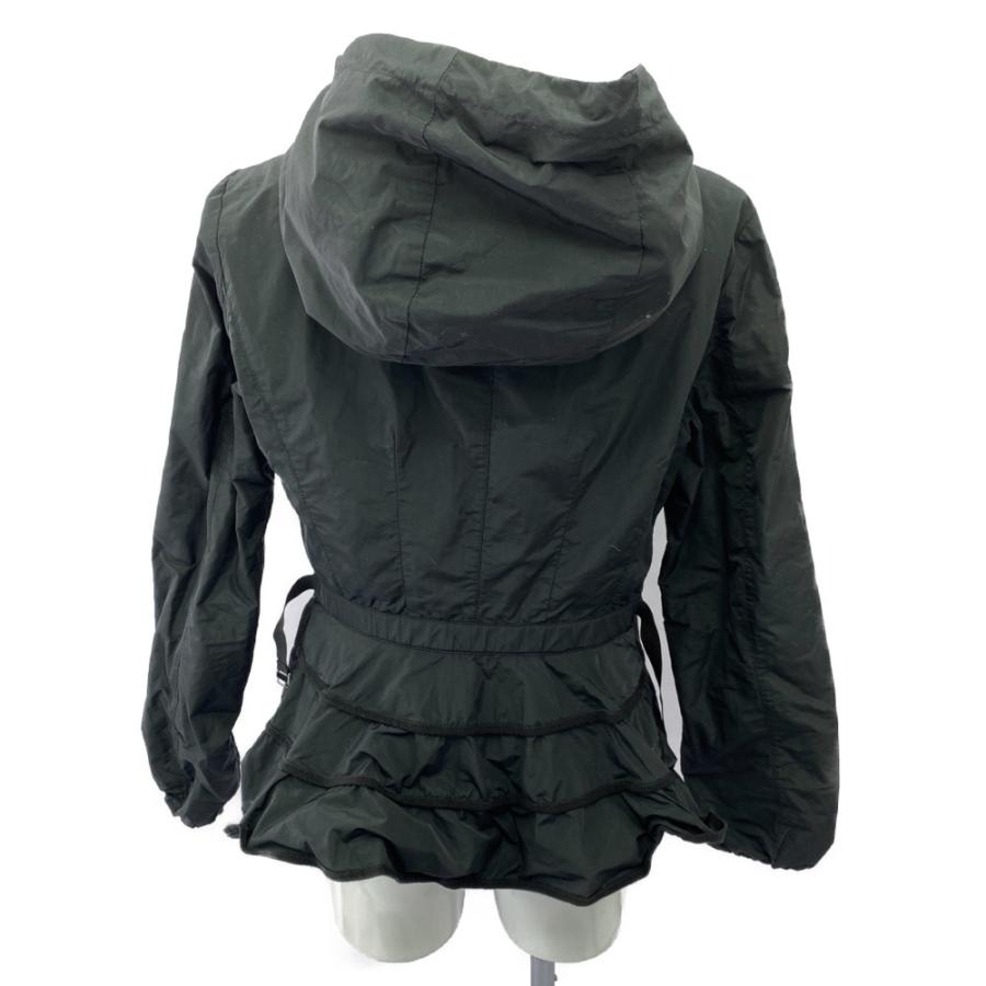 ☆美品☆モンクレール GAZONETTE フリル スプリングジャケット　ブラック MONCLER - ☆美品☆モンクレール GAZONETTE フリル スプリング