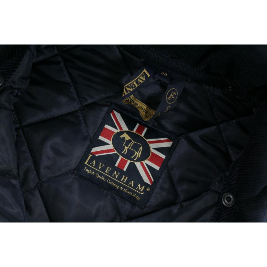 LAVENHAM 美品・ラベンハム DENSTON・フードジャケットブルゾン 