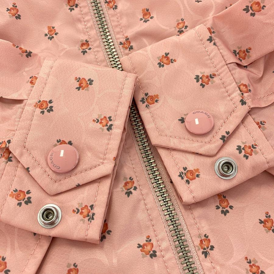 COACH（コーチ） SIG FLORAL WNDBRKR フラワープリント ウィンド