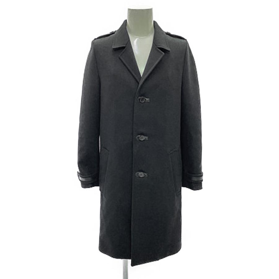 SAINT LAURENT / チェスターコート/44/ウール/BLK/626834Y1B71// サンローランパリ 20AW チェスターコート/626834Y1B71/44/ブラック