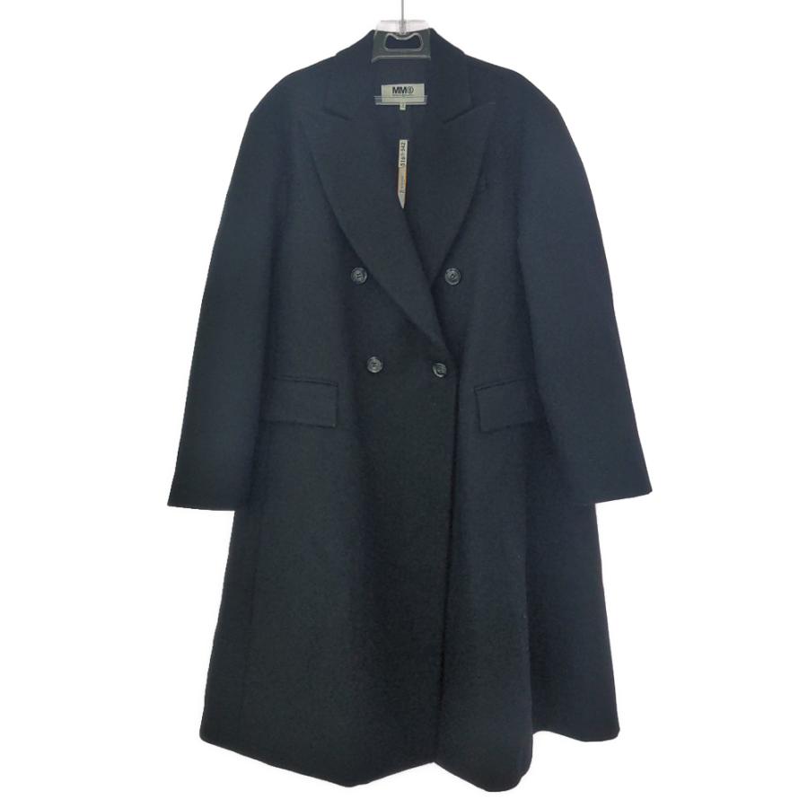 MM6 エムエムシックス ワイド オーバー チェスターコート/S32AA0159/36