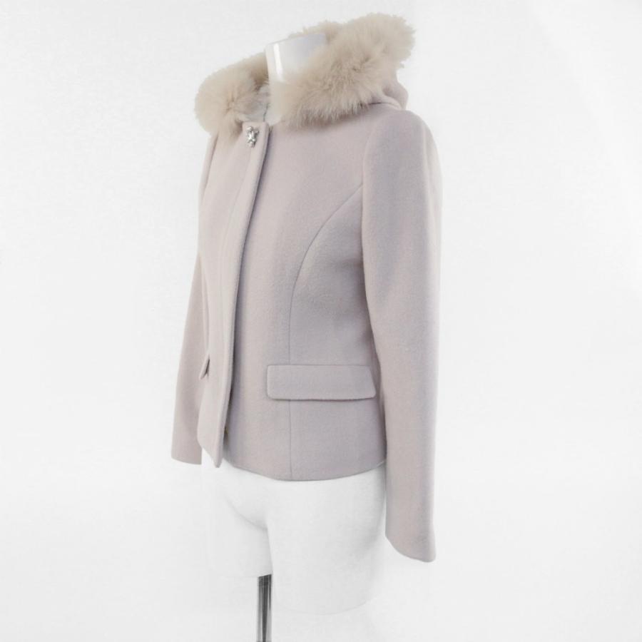 ミッシュマッシュ フードジップファーショートコート/8-750-00055-4515
