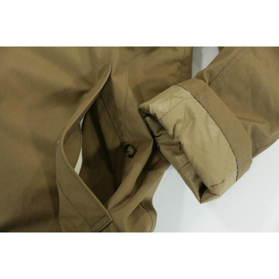 ザノースフェイスパープルレーベル 18AW TNFPステンカラーコート