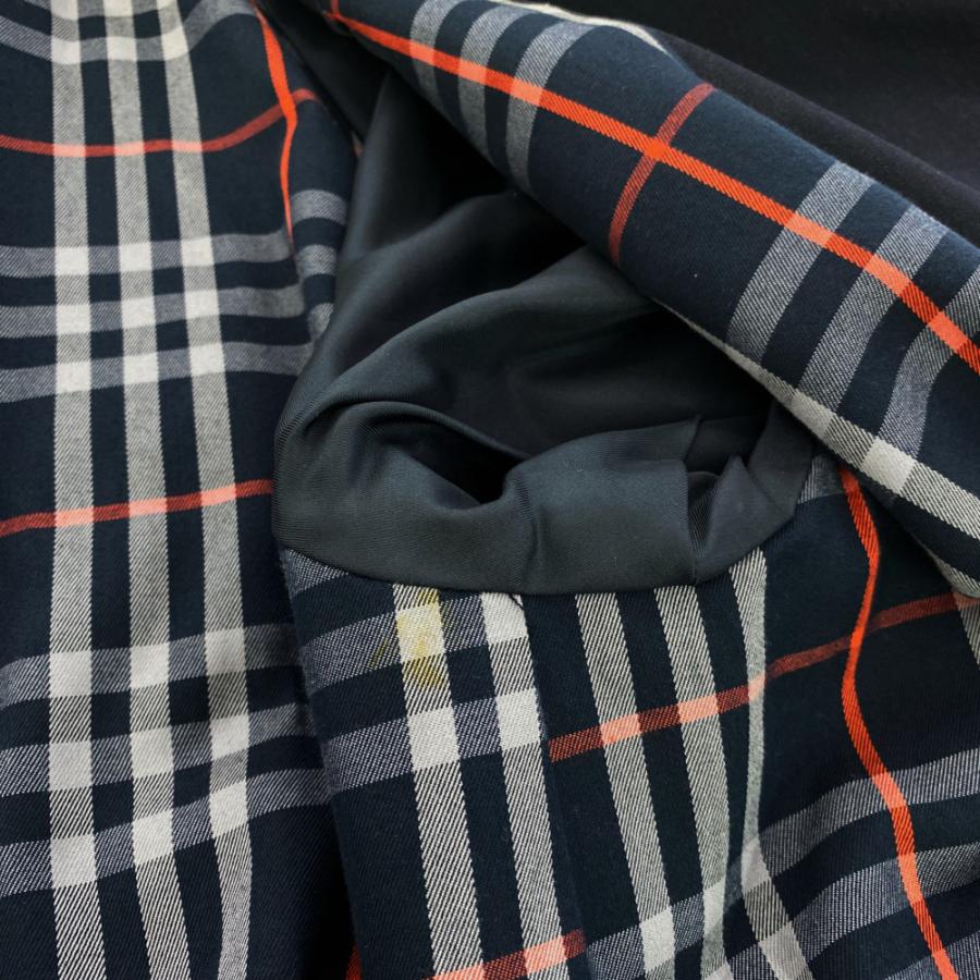 BURBERRY（バーバリー） ウールステンカラーコート/ネイビー/BURBERRY