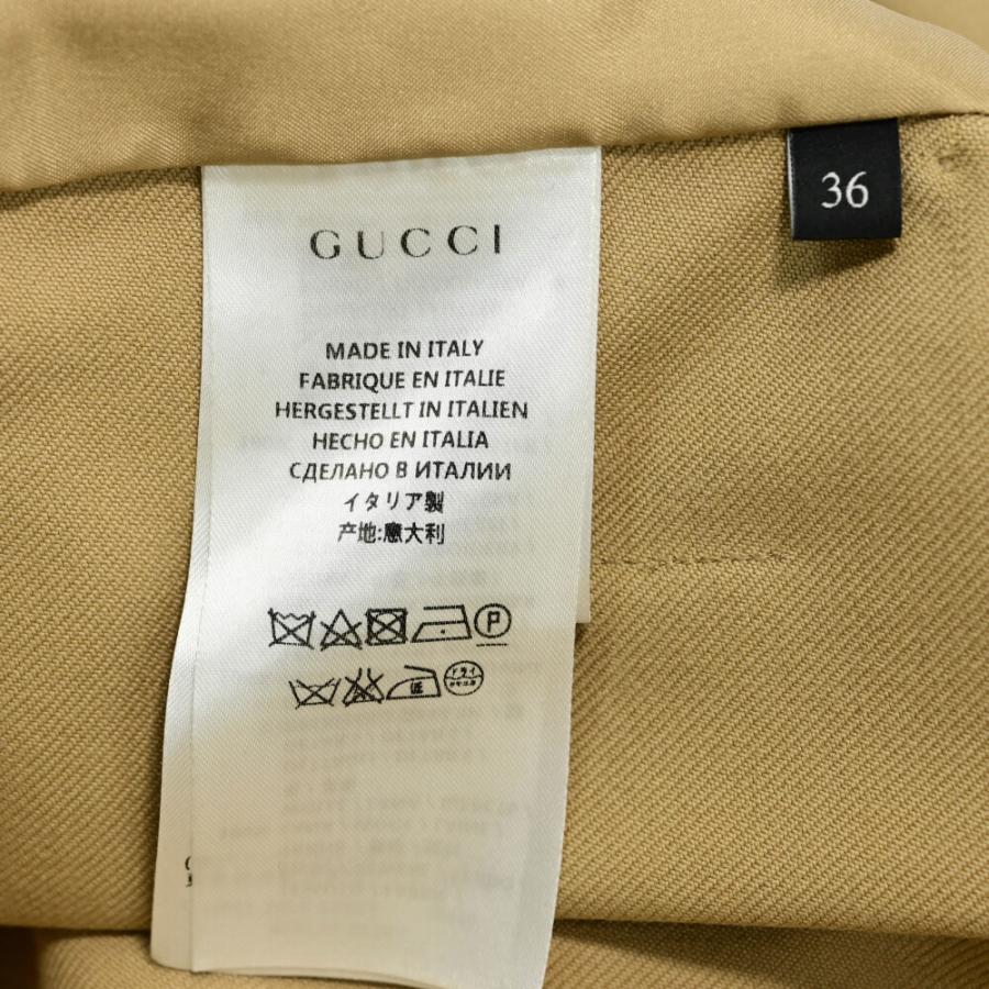 GUCCI グッチ バックプリーツ トレンチコート ライトアウター GUCCI グッチ バックプリーツ トレンチコート ライトアウター