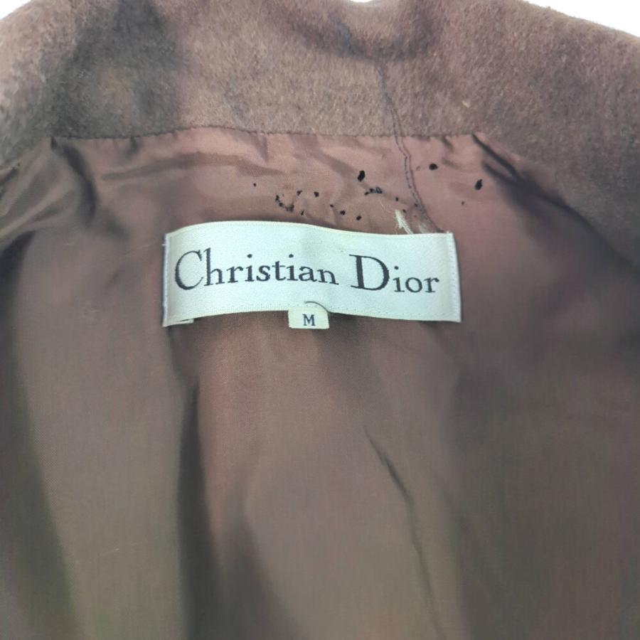 Christian Dior クリスチャンディオール 旧ロゴ エンブレム刺繍 ウール